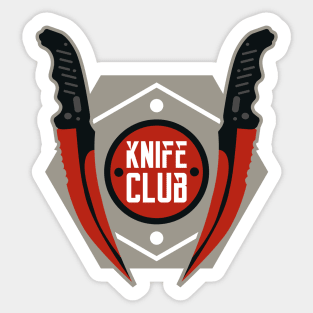 CSGO Knife Club - Flip Knife Sticker